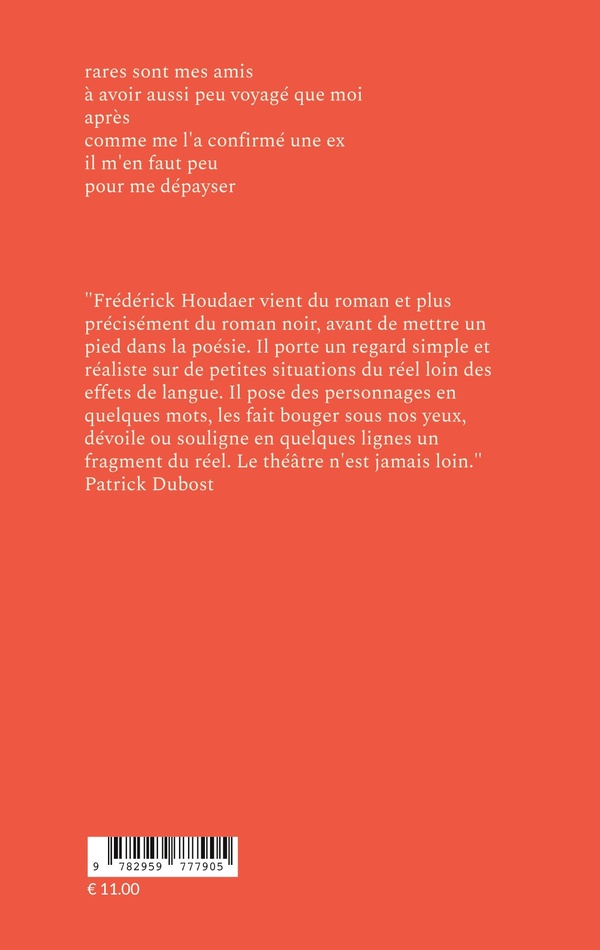 Quatrième de couverture de « LE TOUR DE L'HEXAGONE EN 36 POEMES - MANUEL DE DEPAYSEMENT RAPIDE & FACILE »