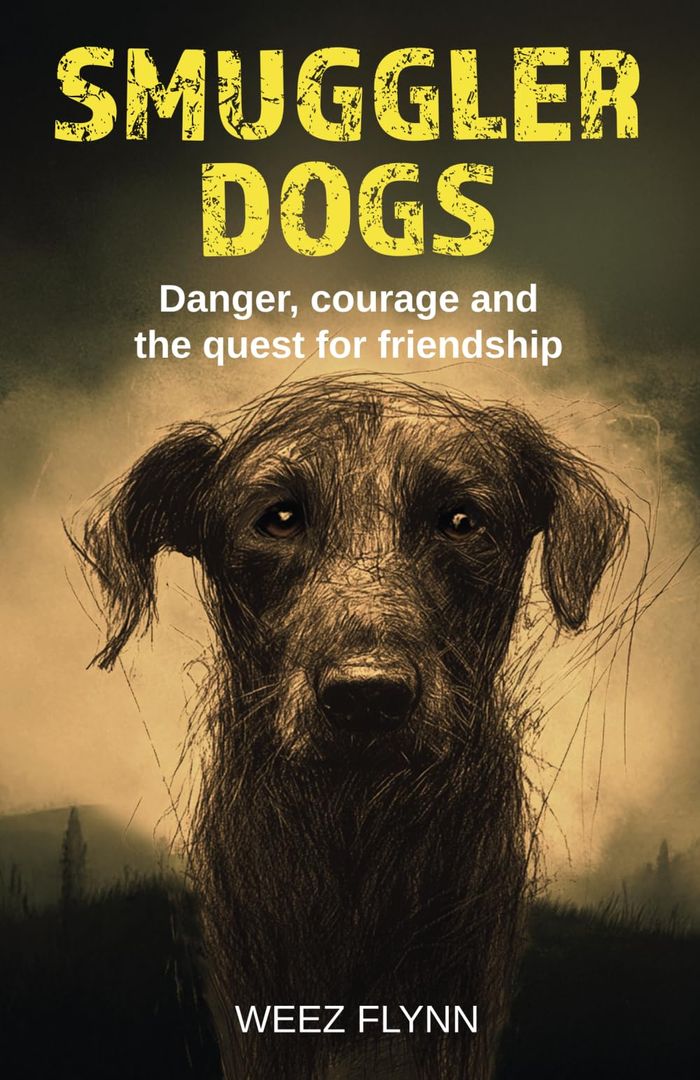 Couverture du livre « Smuggler dogs : danger, courage and the quest of friendship » de Weez Flynn, librairie Les Contes Infusés à Corte