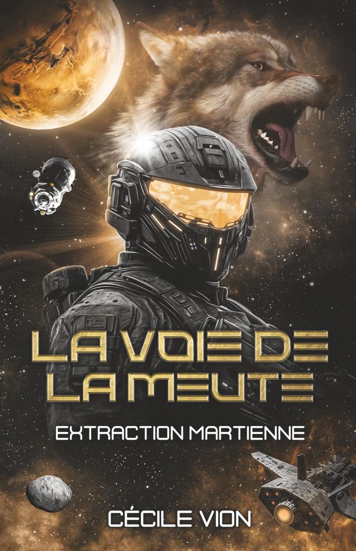 Couverture du livre « Extraction martienne » de Cécile Vion, librairie Les Contes Infusés à Corte