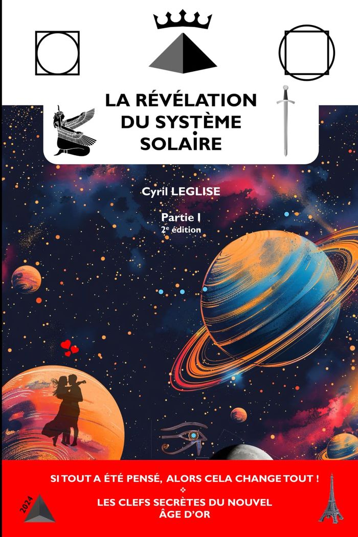 Couverture du livre « La révélation du système solaire » de Cyril Leglise, librairie Les Contes Infusés à Corte