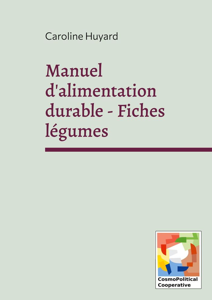 Couverture du livre « Alimentation durable » de Caroline Huyard, librairie Les Contes Infusés à Corte