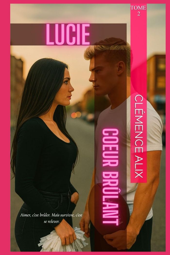 Couverture du livre « Coeur brûlant » de Clémence Alix, librairie Les Contes Infusés à Corte