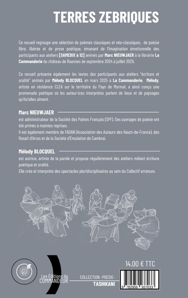 Quatrième de couverture de « Terres Zebriques »