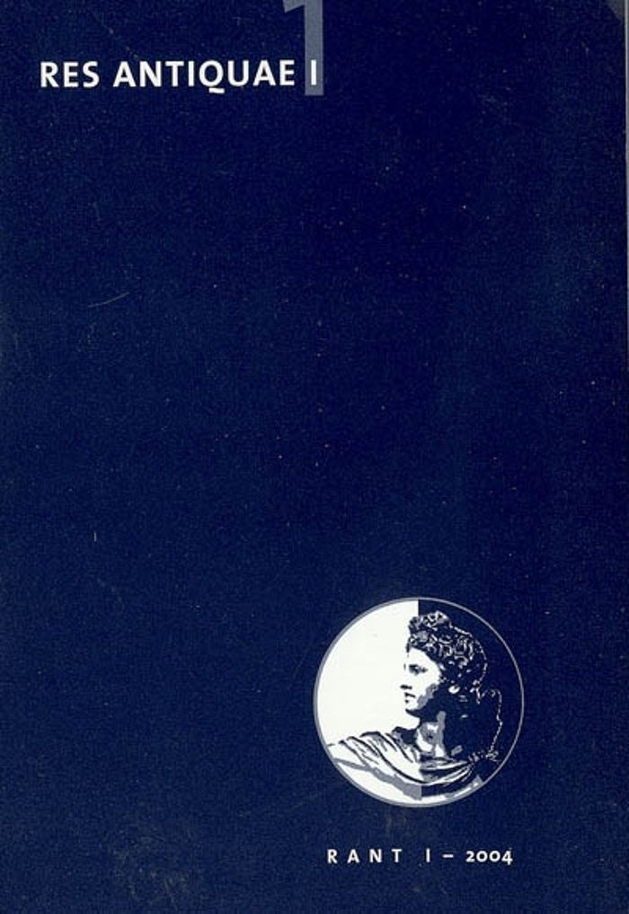Couverture du livre « RES ANTIQUAE - T01 - RES ANTIQUAE, TOME I (2004) » de Rene Lebrun, librairie Les Contes Infusés à Corte