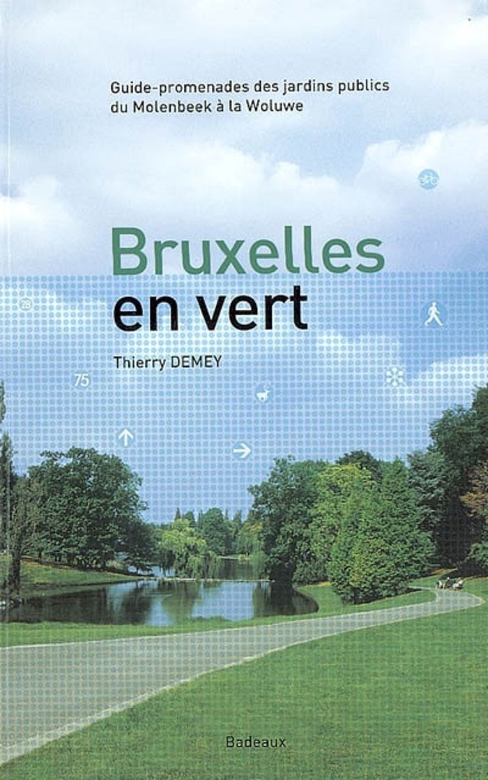Couverture du livre « BRUXELLES EN VERT » de Thierry Demey, librairie Les Contes Infusés à Corte