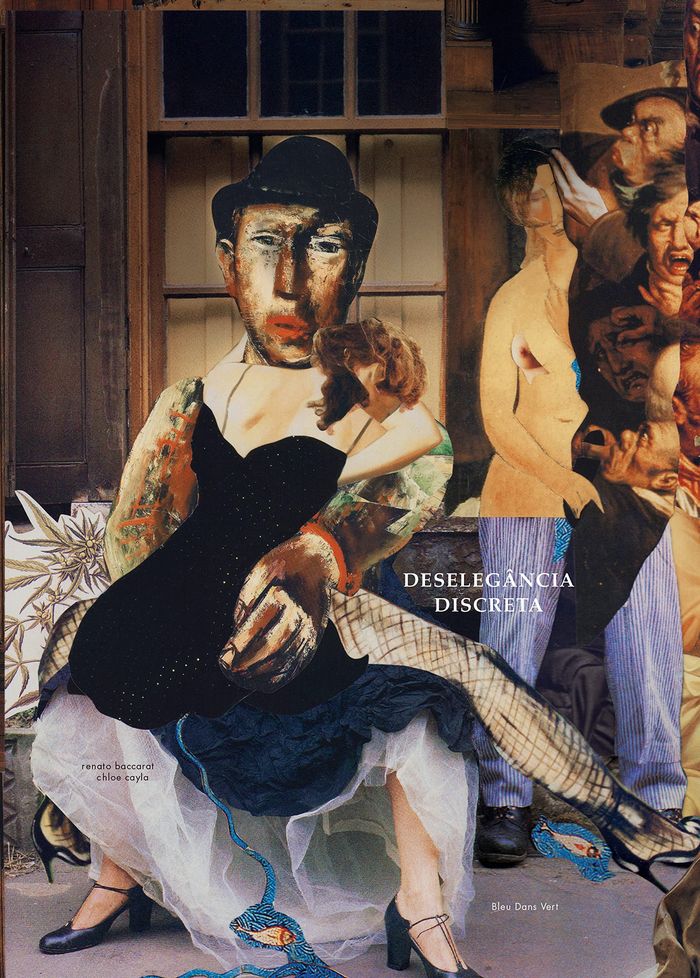 Couverture du livre « DESELEGANCIA DISCRETA - EDITION BILINGUE » de Baccarat/cayla, librairie Les Contes Infusés à Corte