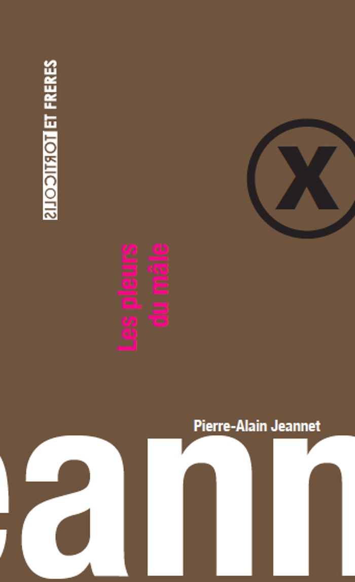 Couverture du livre « LES PLEURS DU MALE » de Pierre-Alain Jeannet, librairie Les Contes Infusés à Corte
