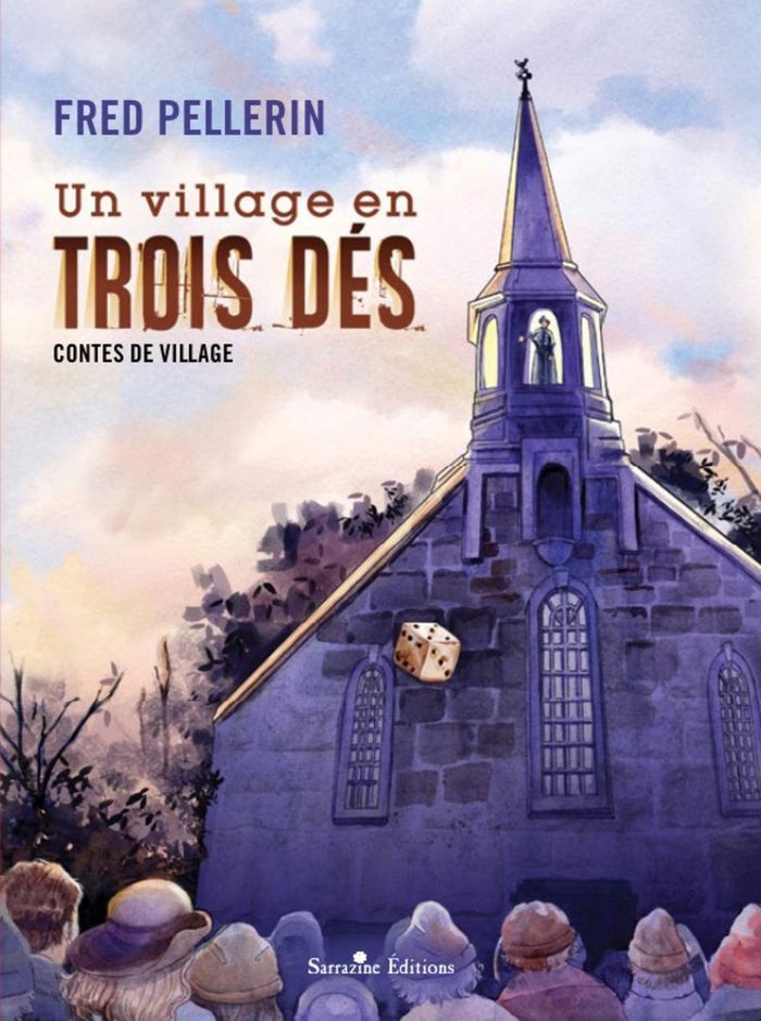 Couverture du livre « UN VILLAGE EN TROIS DES », librairie Les Contes Infusés à Corte