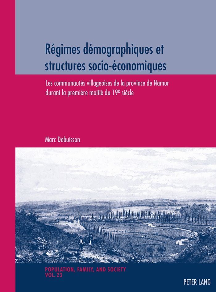 Couverture du livre « REGIMES DEMOGRAPHIQUES ET STRUCTURES SOCIO-ECONOMIQUES - LES COMMUNAUTES VILLAGEOISES DE LA PROVINCE » de Marc Debuisson, librairie Les Contes Infusés à Corte