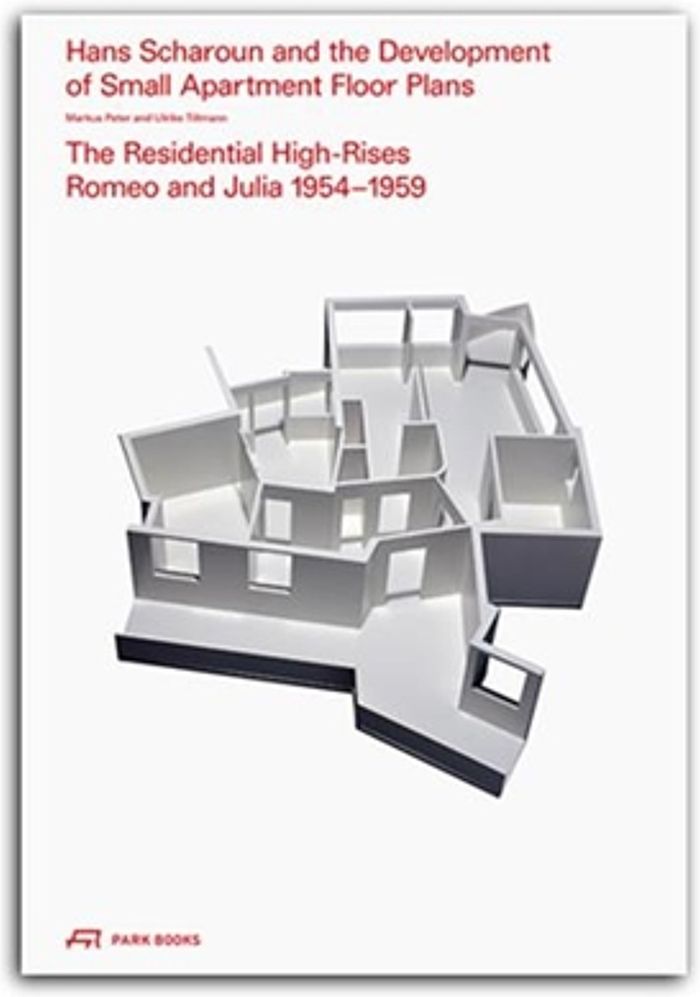 Couverture du livre « HANS SCHAROUN AND THE EVOLUTION OF SMALL APARTMENT FLOOR PLANS THE RESIDENTIAL HIGH-RISES ROMEO AND » de Peter M/tillmann U, librairie Les Contes Infusés à Corte
