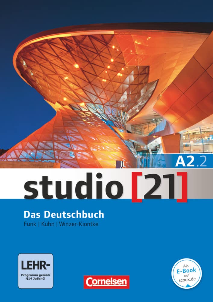 Couverture du livre « STUDIO 21 A2/2 KUB+DVD EL » de Xxx, librairie Les Contes Infusés à Corte