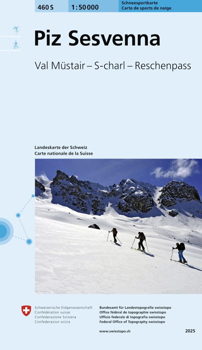 Couverture du livre « PIZ SESVENNA SKI » de Xxx, librairie Les Contes Infusés à Corte