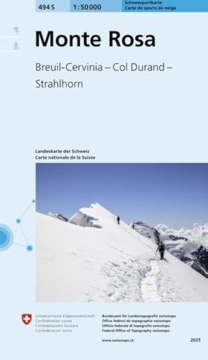 Couverture du livre « MONTE ROSA SKI » de Xxx, librairie Les Contes Infusés à Corte