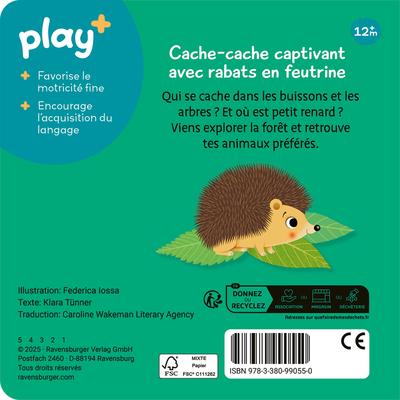 Quatrième de couverture de « Petit renard : grands rabats en feutrine »