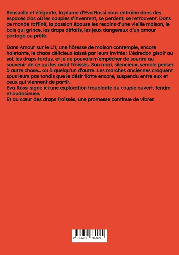 Quatrième de couverture de « AMOUR SUR LE LIT - NOUVELLES EROTIQUES DE SEXE TABOU POUR ADULTES »