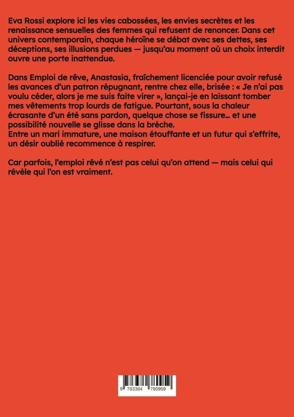 Quatrième de couverture de « EMPLOI DE REVE. 1 - NOUVELLES EROTIQUES DE SEXE TABOU POUR ADULTES »
