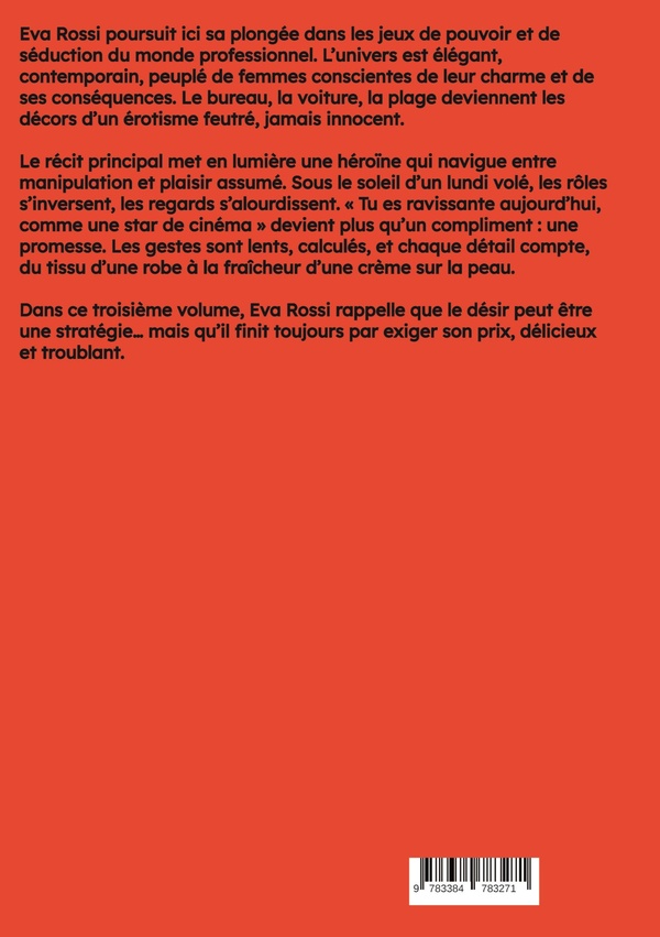 Quatrième de couverture de « LA FILLE SEXY DE L'ENTREPRISE. 3 - NOUVELLES EROTIQUES DE SEXE TABOU POUR ADULTES »