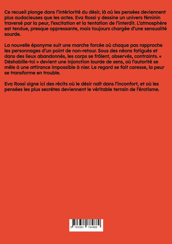 Quatrième de couverture de « PENSEES EROTIQUES. 2 - NOUVELLES EROTIQUES DE SEXE TABOU POUR ADULTES »
