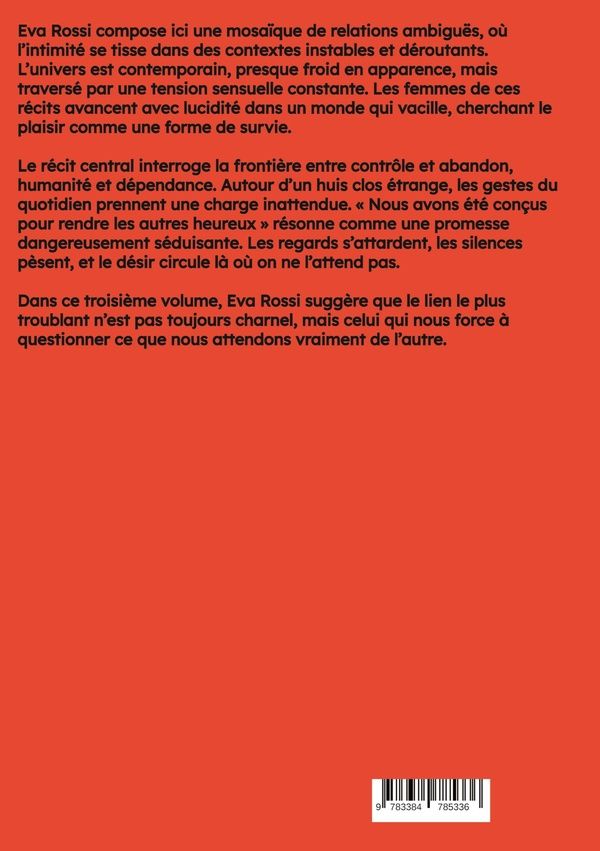 Quatrième de couverture de « RELATIONS EROTIQUES. 3 - NOUVELLES EROTIQUES DE SEXE TABOU POUR ADULTES »