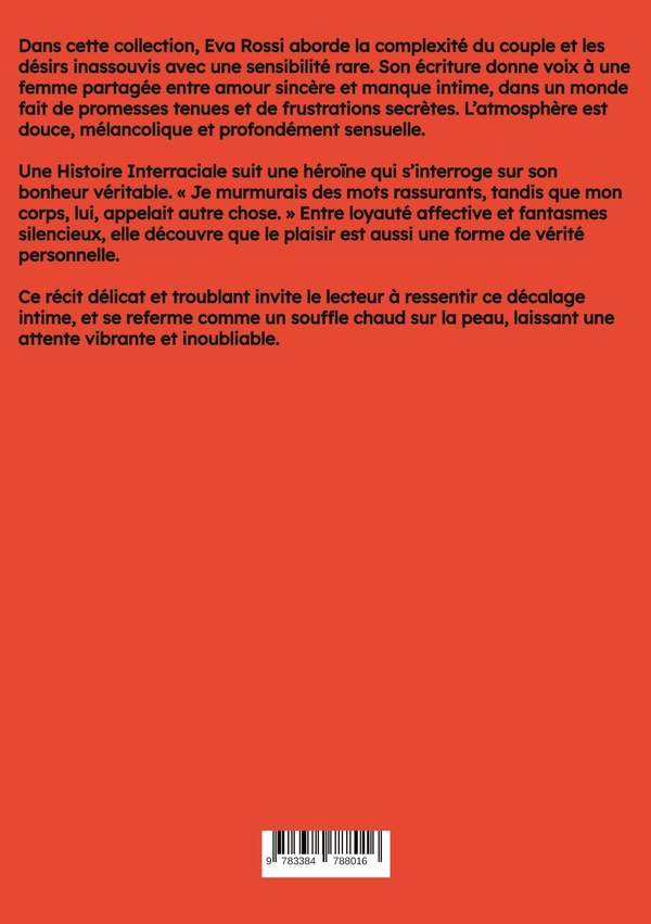 Quatrième de couverture de « UNE HISTOIRE INTERRACIALE - NOUVELLES EROTIQUES DE SEXE TABOU POUR ADULTES »