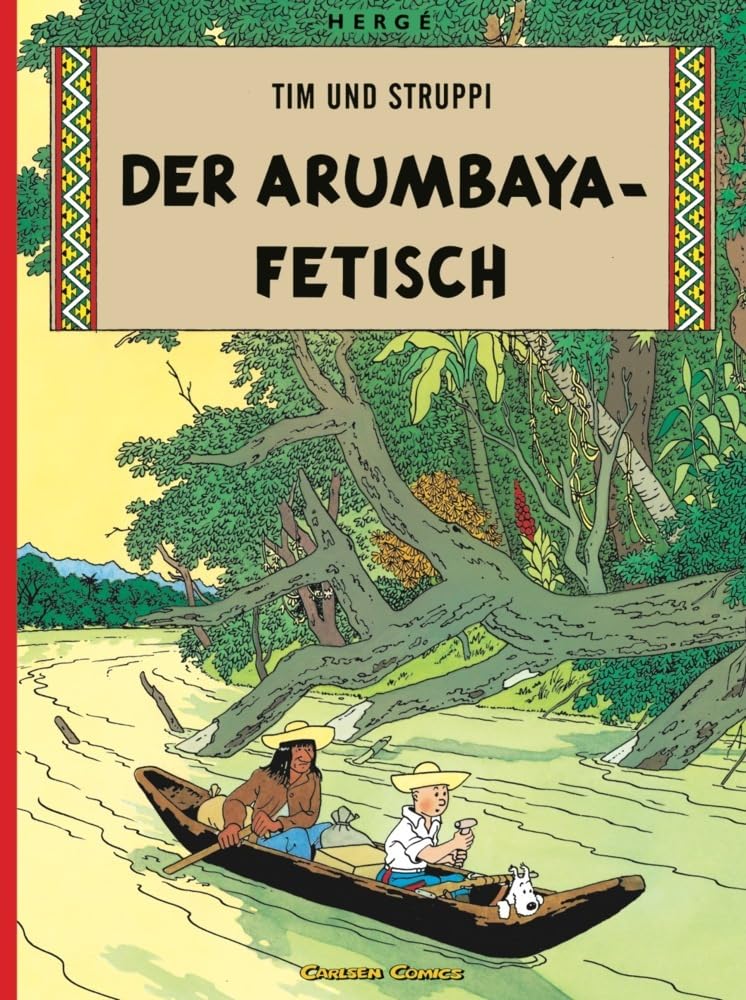 Couverture du livre « L'OREILLE CASSEE (CARLSEN) » de Herge, librairie Les Contes Infusés à Corte