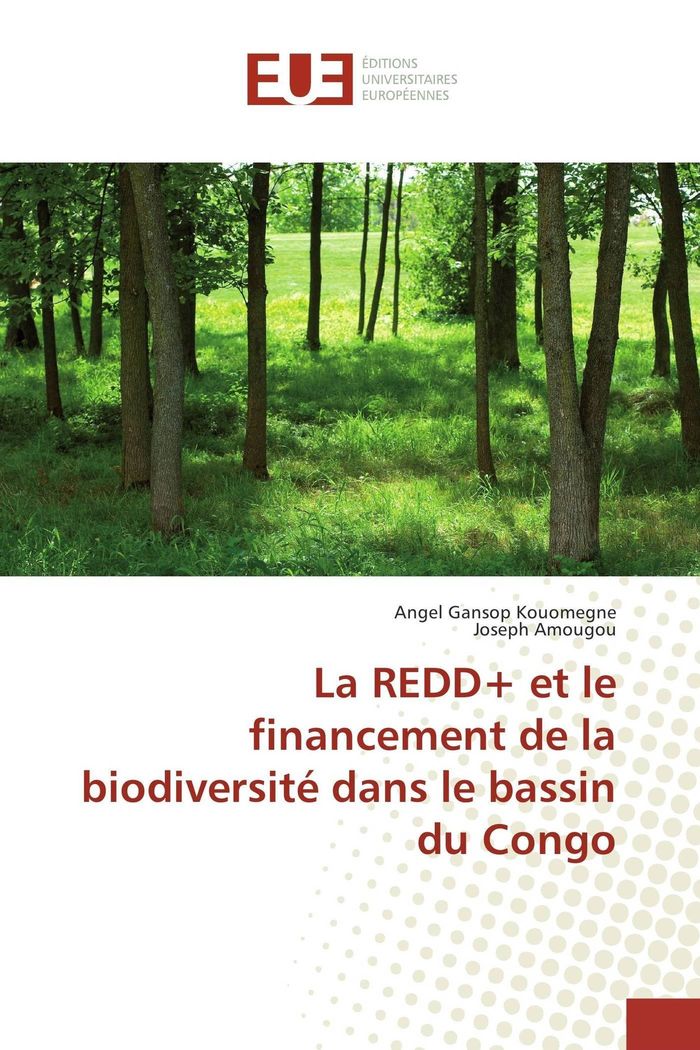 Couverture du livre « LA REDD+ ET LE FINANCEMENT DE LA BIODIVERSITE DANS LE BASSIN DU CONGO » de Gansop Kouomegne A., librairie Les Contes Infusés à Corte