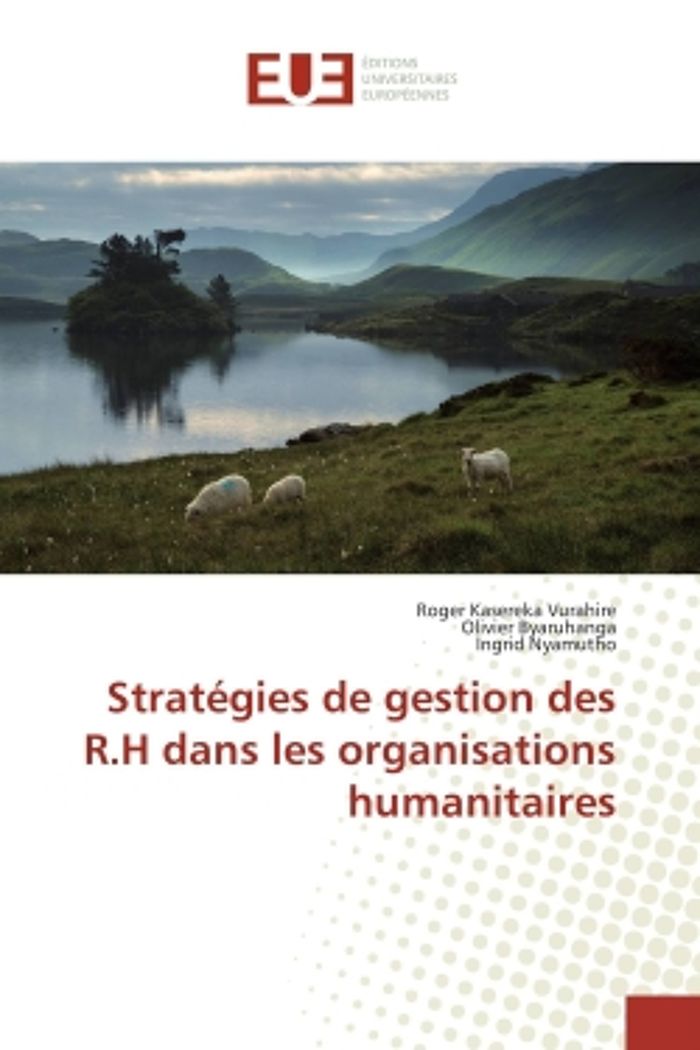 Couverture du livre « STRATEGIES DE GESTION DES R.H DANS LES ORGANISATIONS HUMANITAIRES » de Vurahire Kasereka, librairie Les Contes Infusés à Corte