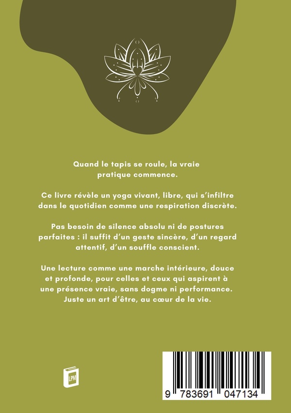 Quatrième de couverture de « VIVRE YOGA »