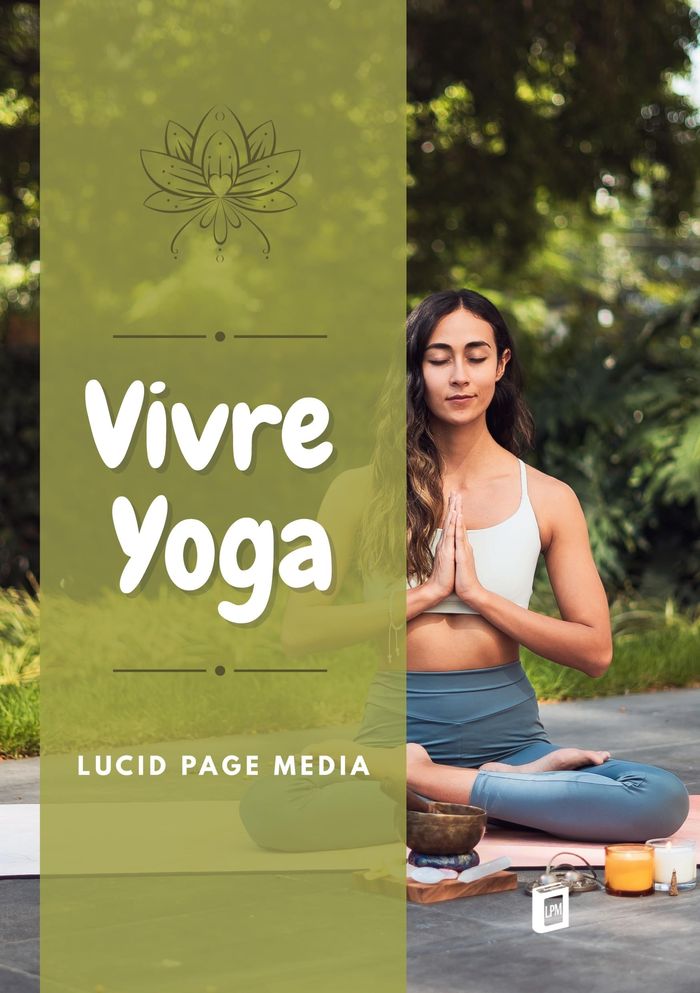 Couverture du livre « VIVRE YOGA » de Paul Bremond, librairie Les Contes Infusés à Corte