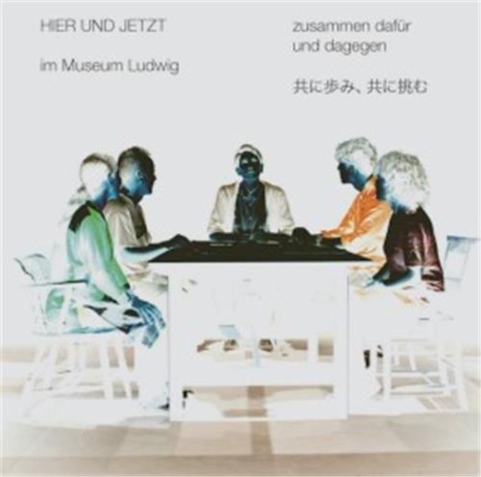 Couverture du livre « HERE AND NOW AT THE MUSEUM LUDWIG /ANGLAIS/ALLEMAND/JAPONAIS » de Xxx, librairie Les Contes Infusés à Corte