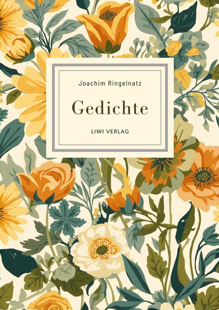 Couverture du livre « JOACHIM RINGELNATZ: GEDICHTE. NEUAUSGABE - DIE SCHNUPFTABAKSDOSE / TURNGEDICHTE / KUTTEL DADDELDU / » de Joachim Ringelnatz, librairie Les Contes Infusés à Corte