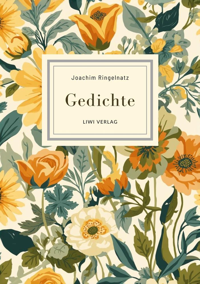 Couverture du livre « JOACHIM RINGELNATZ: GEDICHTE. NEUAUSGABE - DIE SCHNUPFTABAKSDOSE / TURNGEDICHTE / KUTTEL DADDELDU / » de Joachim Ringelnatz, librairie Les Contes Infusés à Corte