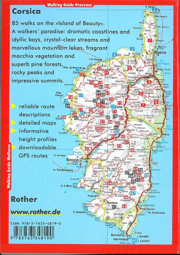 Quatrième de couverture de « CORSICA (ANG) »