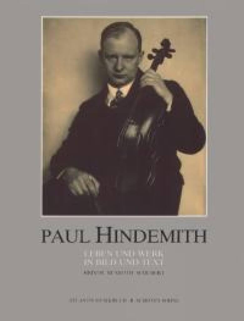 Couverture du livre « PAUL HINDEMITH - LEBEN UND WERK IN BILD UND TEXT » de Andres Briner, librairie Les Contes Infusés à Corte