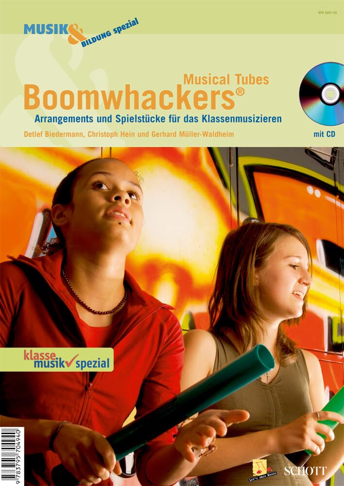 Couverture du livre « TOP-CLASS MUSIC SPECIAL - EDITION 1 - BOOMWHACKERS MUSICAL TUBES - ARRANGEMENTS UND SPIELSTUCKE FUR » de Biedermann/hein, librairie Les Contes Infusés à Corte