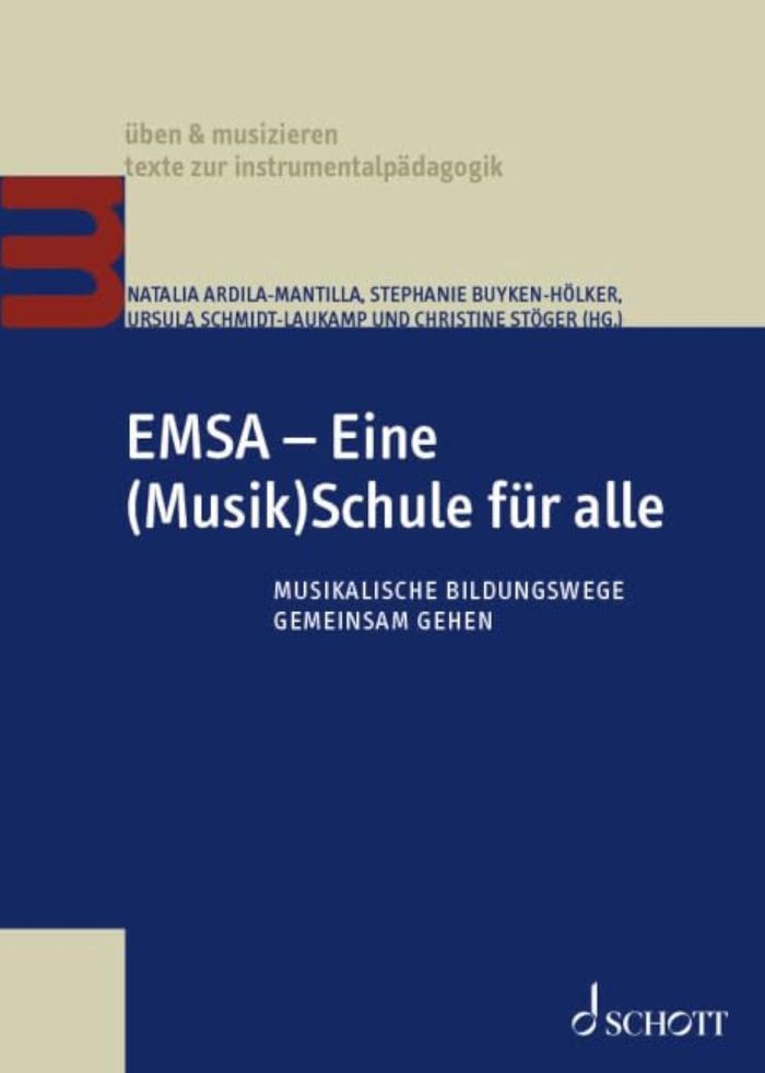 Couverture du livre « UBEN & MUSIZIEREN TEXTE ZUR INSTRUMENTALPADAGOGIK - EMSA EINE (MUSIK)SCHULE FUR ALLE - MUSIKALISCH » de N. Ardila-Mantilla, librairie Les Contes Infusés à Corte