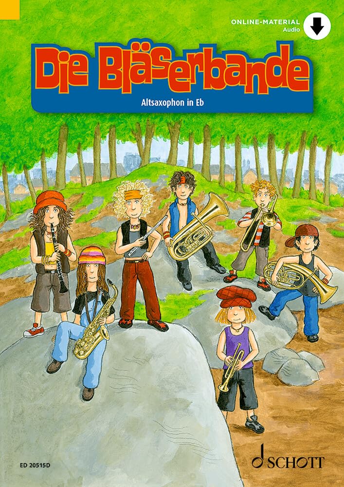 Couverture du livre « DIE BLASERBANDE - SCHULE FUR DEN KLASSEN- UND GRUPPENUNTERRICHT MIT HOLZ- UND BLECHBLASERN. WIND INS » de Gortheil/tophoven, librairie Les Contes Infusés à Corte