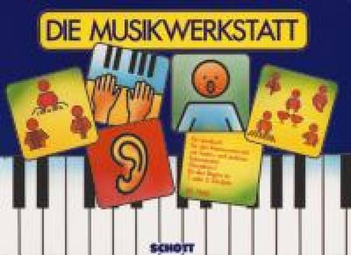 Couverture du livre « DIE MUSIKWERKSTATT - UNTERRICHTSWERK FUR DAS MUSIKLERNEN UND MUSIZIEREN IM KLASSENUNTERRICHT MIT TAS » de Asmus Hintz, librairie Les Contes Infusés à Corte