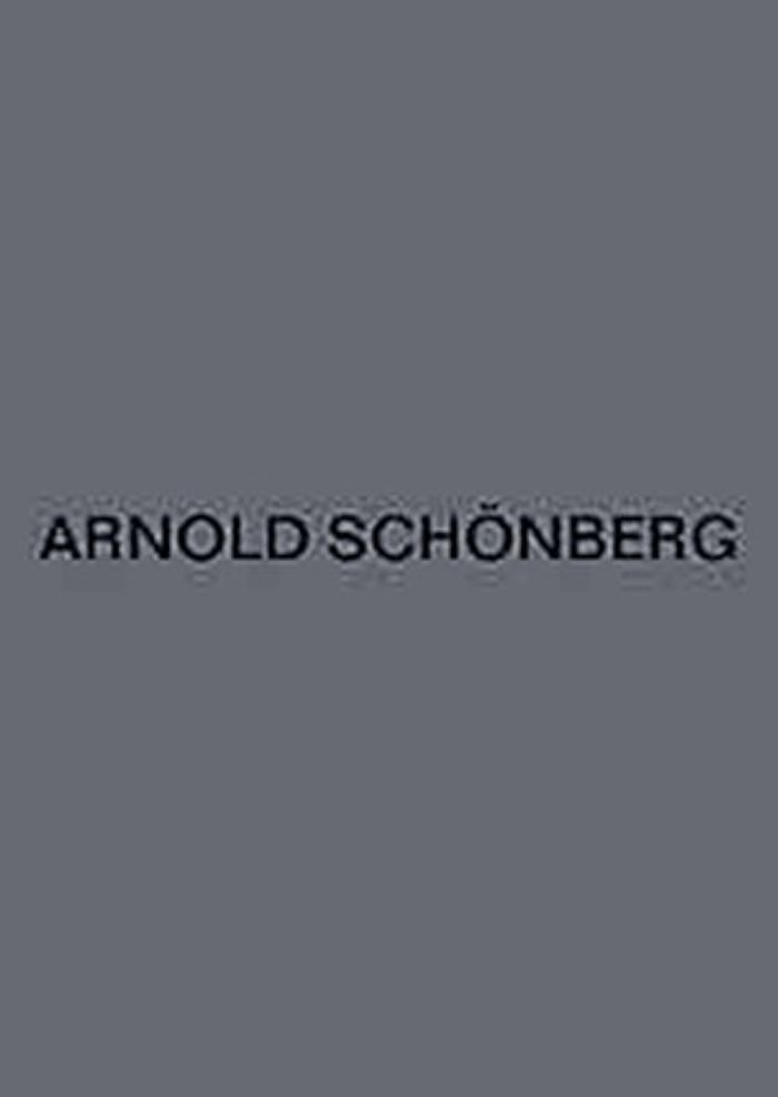 Couverture du livre « MELODRAMEN UND LIEDER MIT INSTRUMENTEN - CRITICAL REPORT, PART 2, SKETCHES, FRAGMENTS. NOTES CRITIQU » de Arnold Schonberg, librairie Les Contes Infusés à Corte