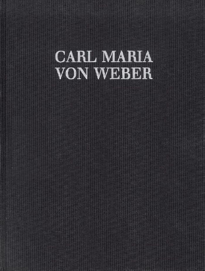 Couverture du livre « DER FREISCHUTZ - ROMANTIC OPERA IN THREE ACTS. WEV C.7. NOTES CRITIQUES. » de Weber Carl Maria Von, librairie Les Contes Infusés à Corte