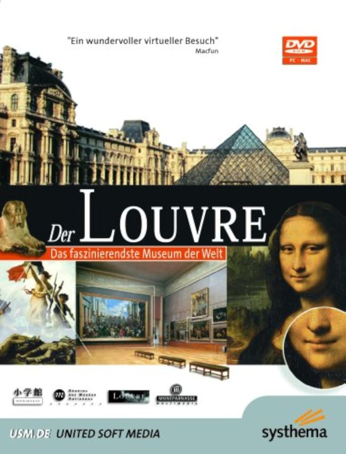 Couverture du livre « DER LOUVRE  DVD » de Collectif, librairie Les Contes Infusés à Corte