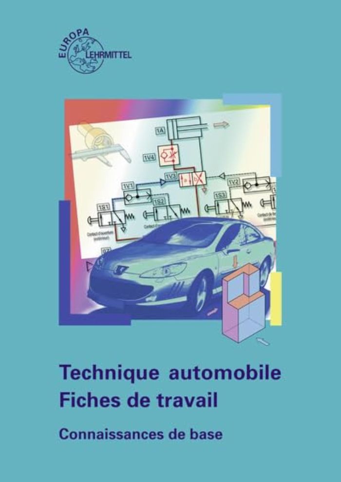 Couverture du livre « TECHNIQUE AUTOMOBILE - FICHES DE TRAVAIL - CONNAISSANCES DE BASE » de Et Al. Gscheidle, librairie Les Contes Infusés à Corte