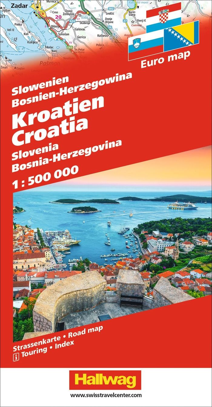 Couverture du livre « SLOVENIE CROATIE BOSNIE HERZEG » de Xxx, librairie Les Contes Infusés à Corte