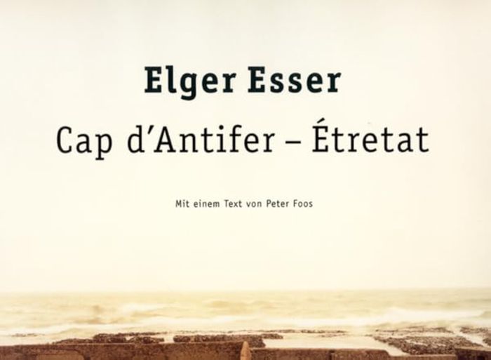 Couverture du livre « ELGER ESSER CAP D'ANTIFER - ETRETAT /ANGLAIS/ALLEMAND », librairie Les Contes Infusés à Corte