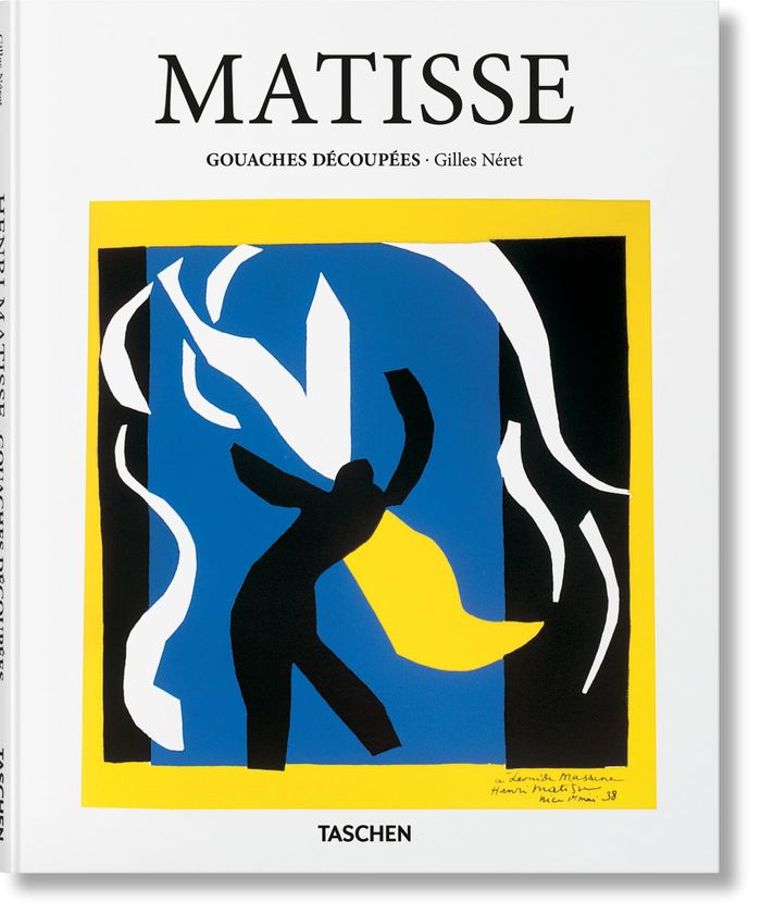 Couverture du livre « MATISSE - GOUACHES DECOUPEES », librairie Les Contes Infusés à Corte