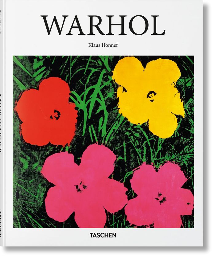 Couverture du livre « WARHOL » de Klaus Honnef, librairie Les Contes Infusés à Corte
