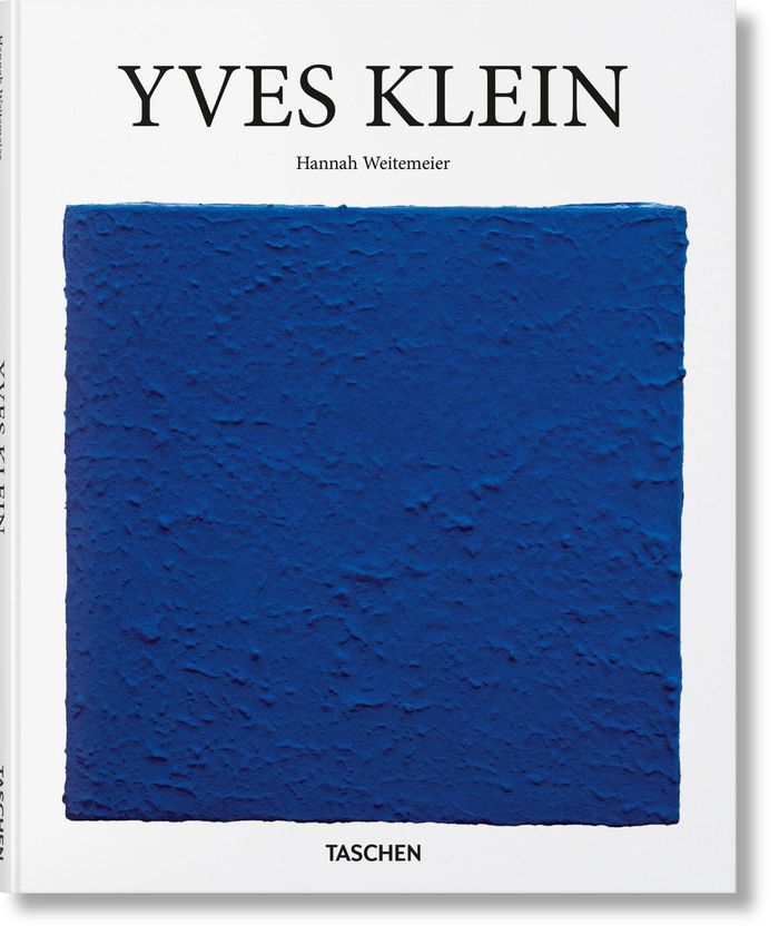 Couverture du livre « YVES KLEIN » de Hannah Weitemeier, librairie Les Contes Infusés à Corte
