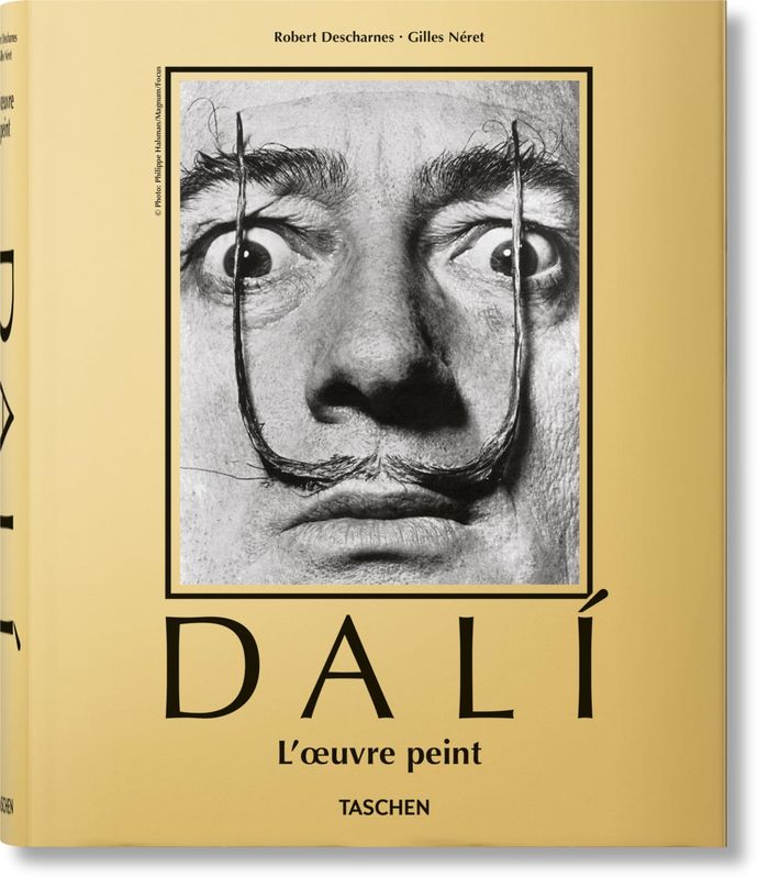 Couverture du livre « DALI - L'OEUVRE PEINT » de Neret/descharnes, librairie Les Contes Infusés à Corte