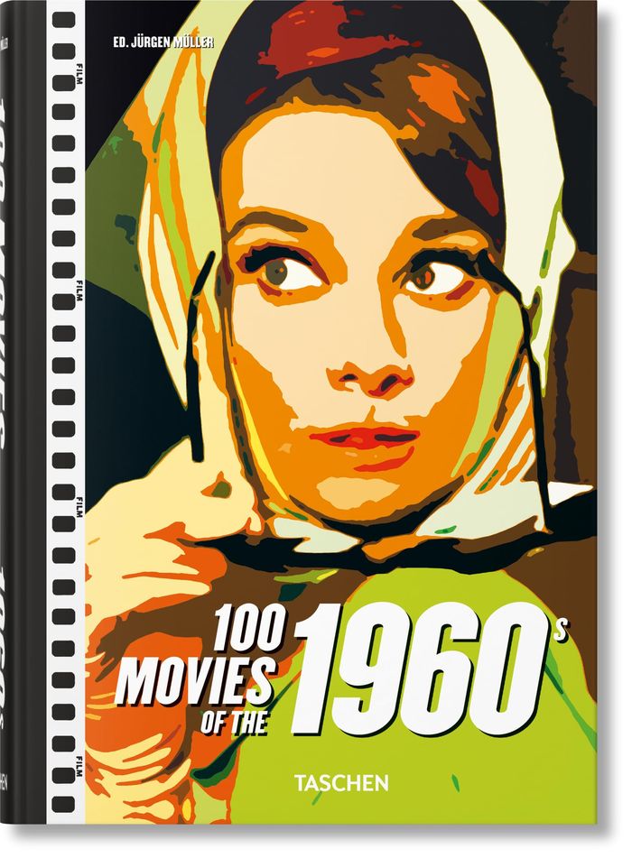 Couverture du livre « 100 MOVIES OF THE 1960S » de Jurgen Muller, librairie Les Contes Infusés à Corte