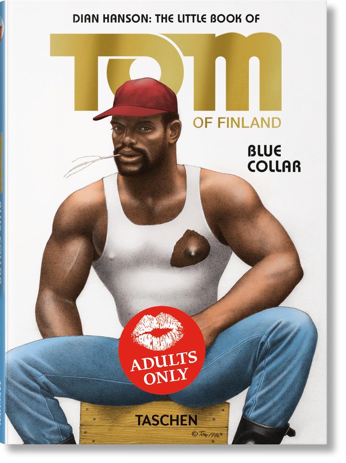 Couverture du livre « THE LITTLE BOOK OF TOM - BLUE COLLAR - EDITION MULTILINGUE » de Of Finland Tom, librairie Les Contes Infusés à Corte